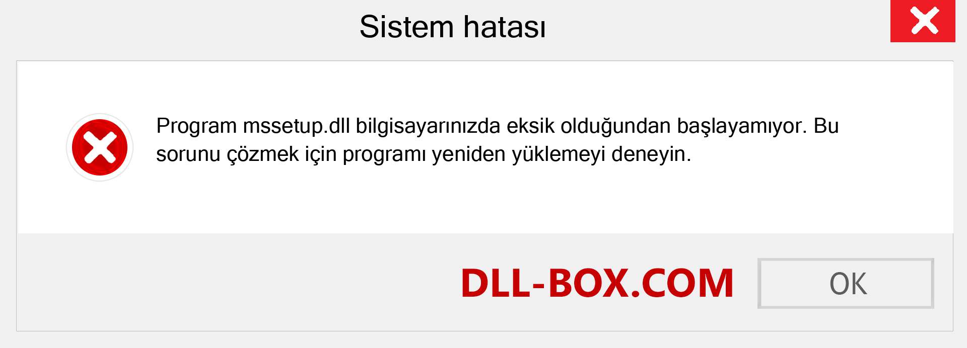 mssetup.dll dosyası eksik mi? Windows 7, 8, 10 için İndirin - Windows'ta mssetup dll Eksik Hatasını Düzeltin, fotoğraflar, resimler